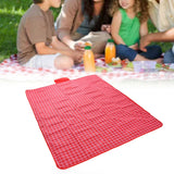 Picnic Mat Outdoor Waterproof Sandproof Foldable Blanket for 6‑8 People for Camping Hiking Travel145x180x0.5cm / 57x70.8x0.2in