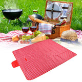 Picnic Mat Outdoor Waterproof Sandproof Foldable Blanket for 6‑8 People for Camping Hiking Travel145x180x0.5cm / 57x70.8x0.2in