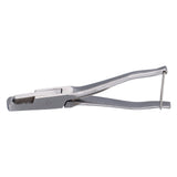 Pig Ear Tag Pliers U Shape Stainless Steel Animal Ear Notcher for Farm Livestock Equipment - Rear View