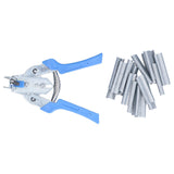 Hog Ring Pliers Kit Semi Automatic Convenient M Nail Pliers for Chicken Cage Pigeon Cage Rabbit Cage Fox Cage