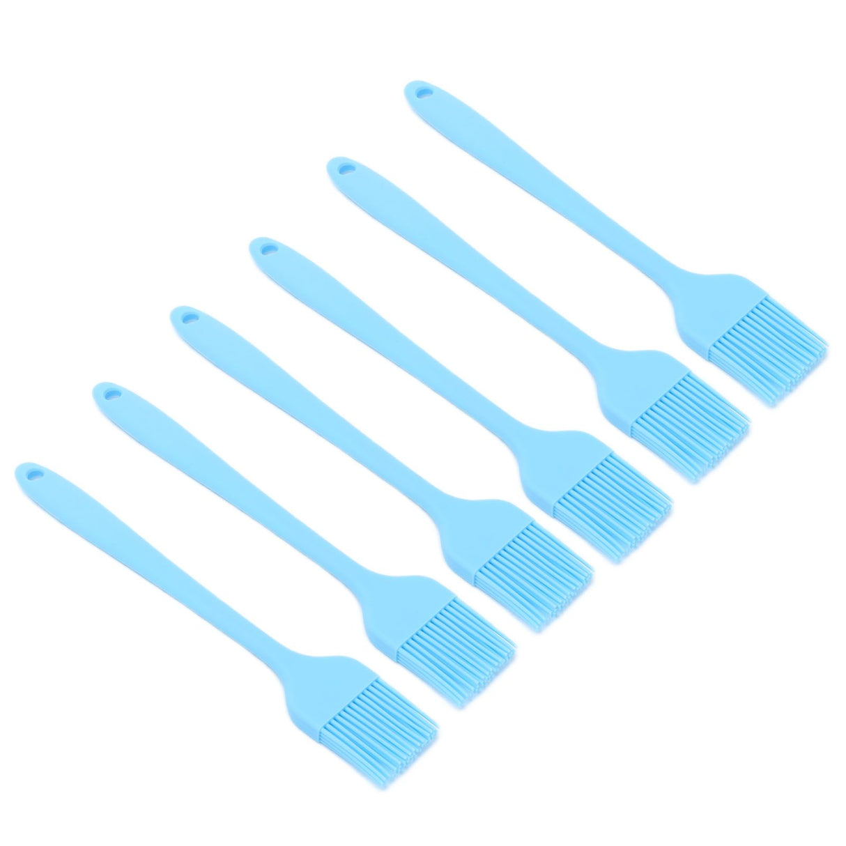 6 Pcs Cooking Brush Silicone Basting Pastry Brushes for BBQ Grill Baking Kitchen Cooking