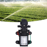 12V Water Pressure Diaphragm Pump 60W Self Priming Booster Sprayer Pump for Garden Irrigation Swimming Pools - Extra Image