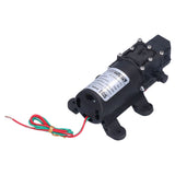 3308 Diaphragm Pump Self Priming Spray Pump for Garden Irrigation Car Washing 12V 70W - 45-Degree Angle
