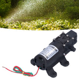 3308 Diaphragm Pump Self Priming Spray Pump for Garden Irrigation Car Washing 12V 70W