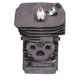 47mm Chainsaw Cylinder Piston Air Filter Relief Valve Set Replacement Fit for Husqvarna 455 460