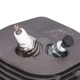 47mm Chainsaw Cylinder Piston Air Filter Relief Valve Set Replacement Fit for Husqvarna 455 460 - Extra Image