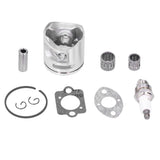 44mm Cylinder Piston Ring Kit with Gasket Needle Bearing for Husqvarna 445 450 450E Chainsaw Parts - Extra Image