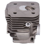 56mm Cylinder Piston Kit Wear Resistant Cylinder Piston Engine Kits for Husqvarna 395 - Low Angle