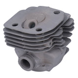 48mm Cylinder Piston Ring Kit with Gasket Bearing Intake Manifold for Husqvarna 365 372 372XP Chainsaw Parts - Rear View