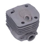 48mm Cylinder Piston Ring Kit with Gasket Bearing Intake Manifold for Husqvarna 365 372 372XP Chainsaw Parts - Low Angle