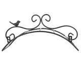 Garden Hose Holder Black Multifunction Antique Style Bird Brackets Water Pipe Storage