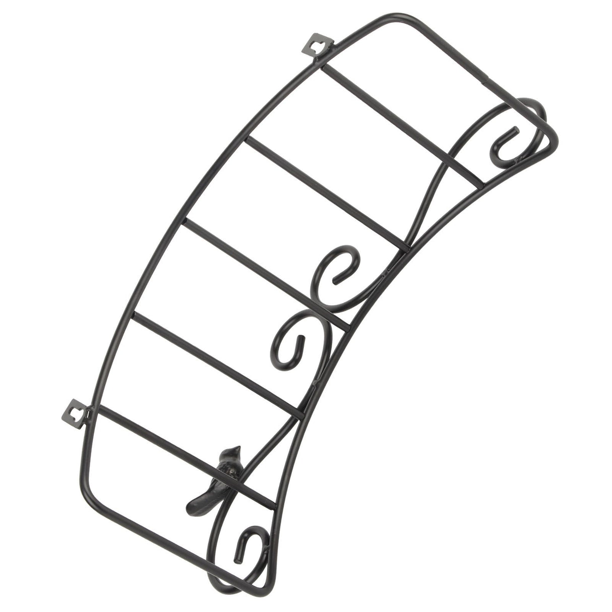 Garden Hose Holder Black Multifunction Antique Style Bird Brackets Water Pipe Storage