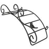 Garden Hose Holder Black Multifunction Antique Style Bird Brackets Water Pipe Storage