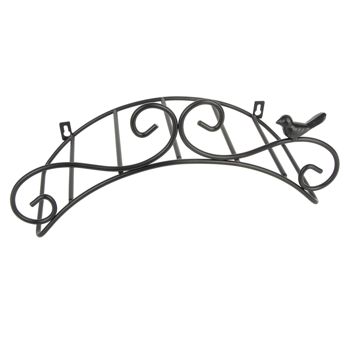 Garden Hose Holder Black Multifunction Antique Style Bird Brackets Water Pipe Storage