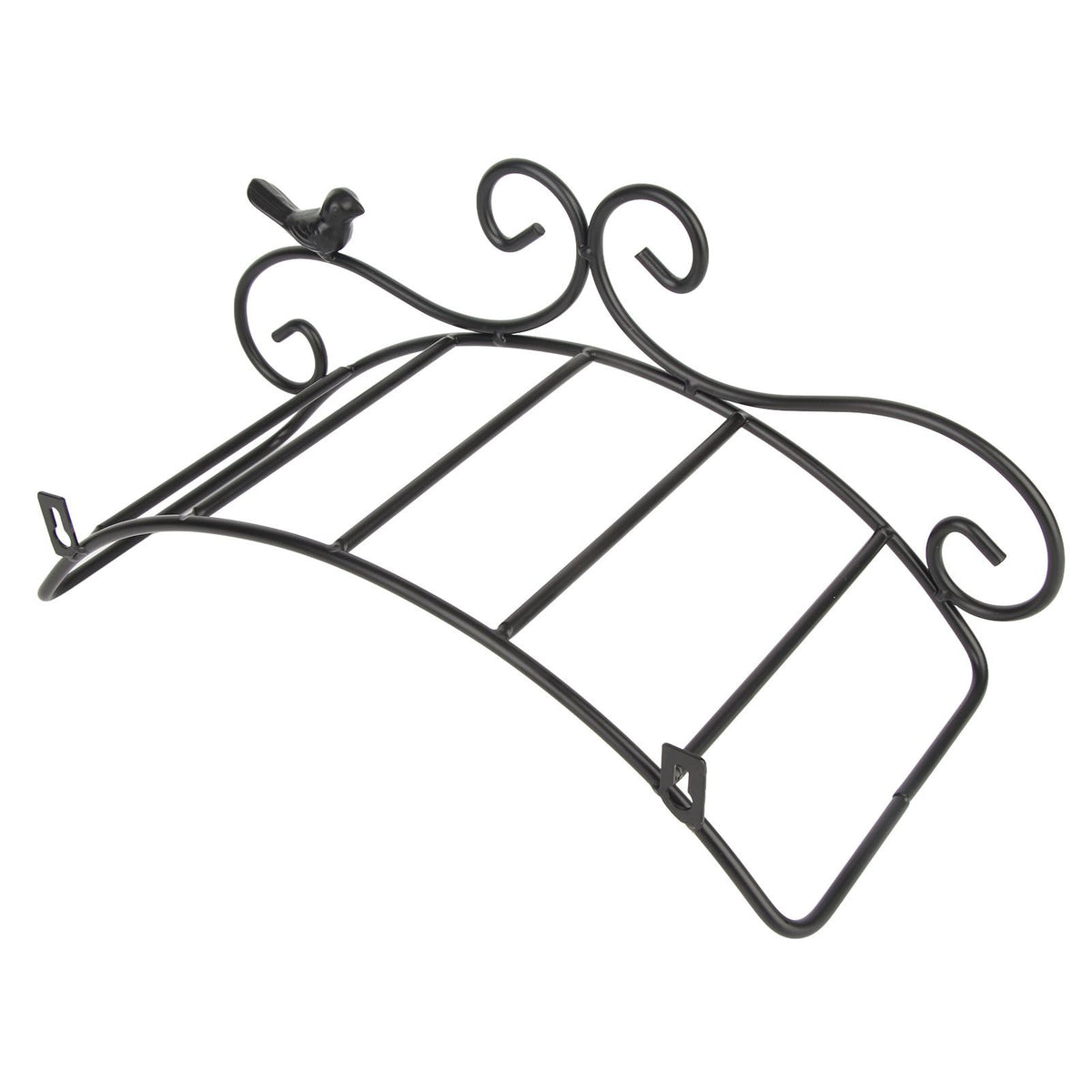 Garden Hose Holder Black Multifunction Antique Style Bird Brackets Water Pipe Storage