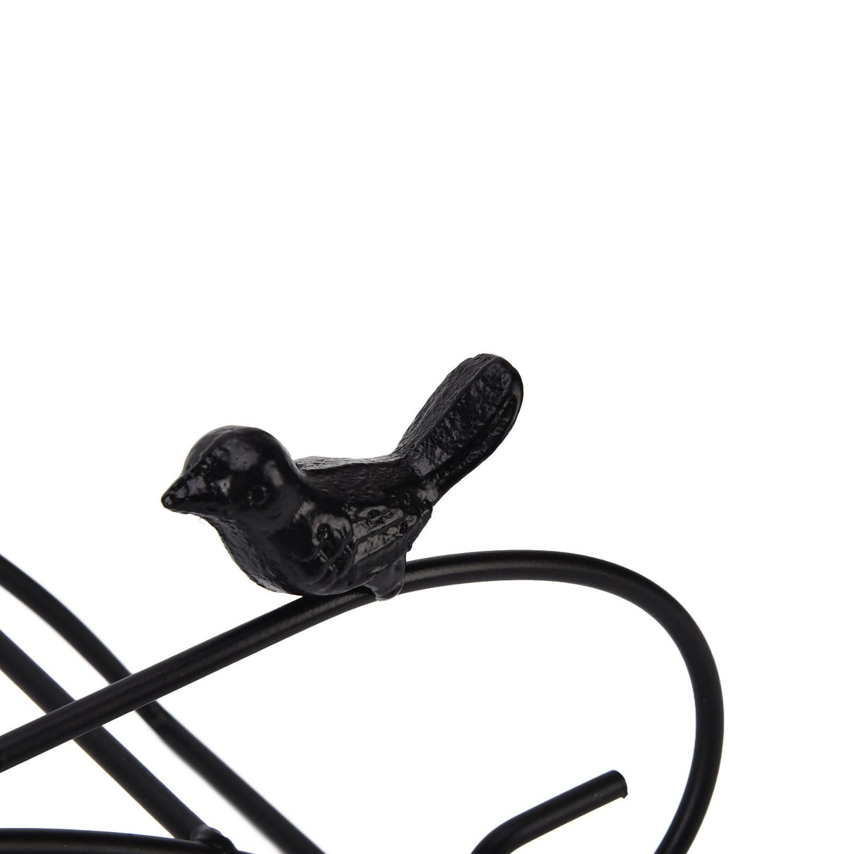 Garden Hose Holder Black Multifunction Antique Style Bird Brackets Water Pipe Storage