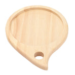 Camping Wooden Cutting Board Multi Purpose Small Round Chopping Board Charcuterie Plate for Fruit Snack