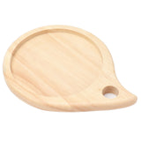 Camping Wooden Cutting Board Multi Purpose Small Round Chopping Board Charcuterie Plate for Fruit Snack