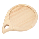Camping Wooden Cutting Board Multi Purpose Small Round Chopping Board Charcuterie Plate for Fruit Snack