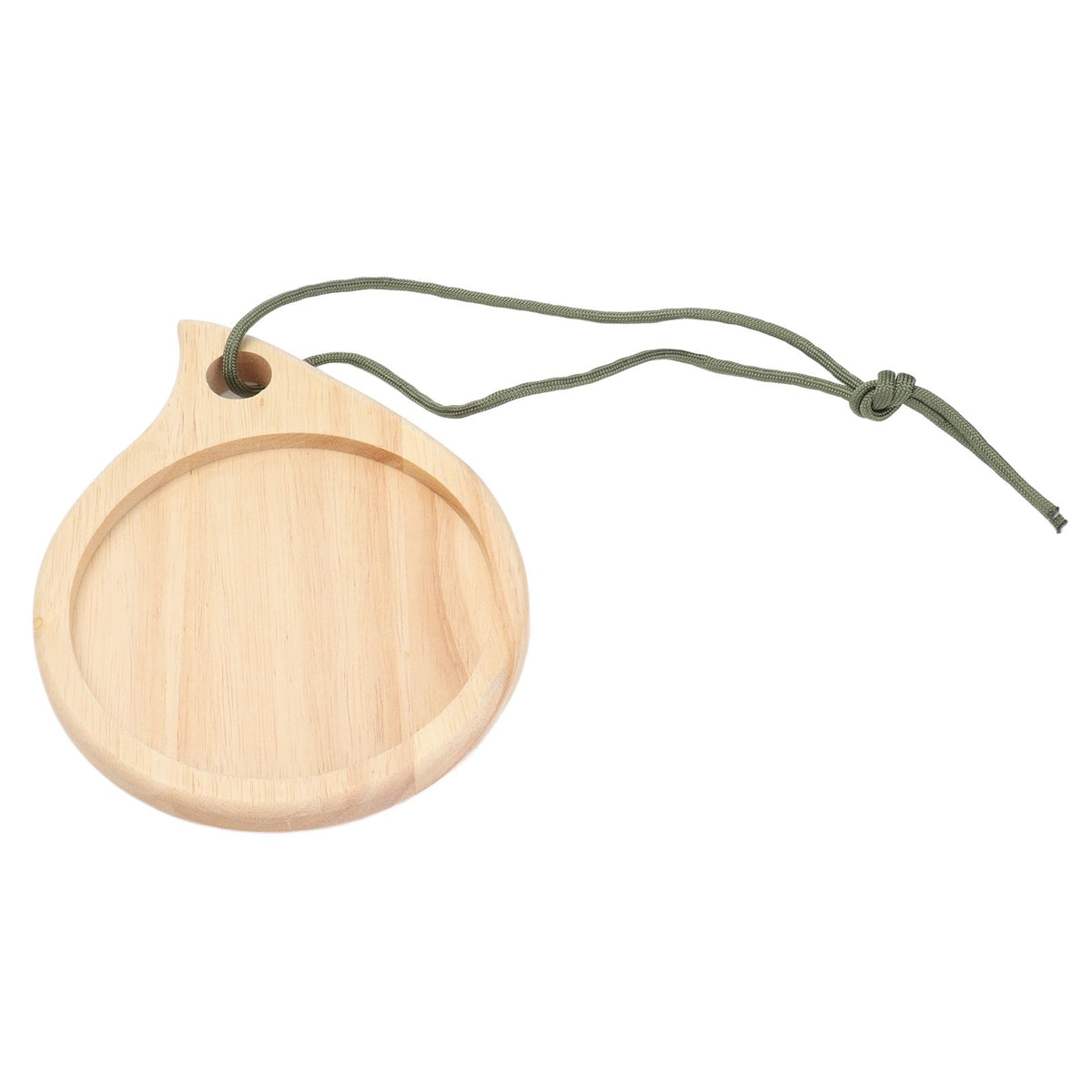 Camping Wooden Cutting Board Multi Purpose Small Round Chopping Board Charcuterie Plate for Fruit Snack