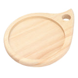 Camping Wooden Cutting Board Multi Purpose Small Round Chopping Board Charcuterie Plate for Fruit Snack