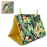 Pet Bird Nest Hammock Triangle Shade Bird Nest Hanging Parrot Hut Tent Bird Cage Toys