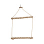 Large Bird Cage Swing Natural Wooden Safe Hanging Birds Standing Chewing Toy for Parrots
