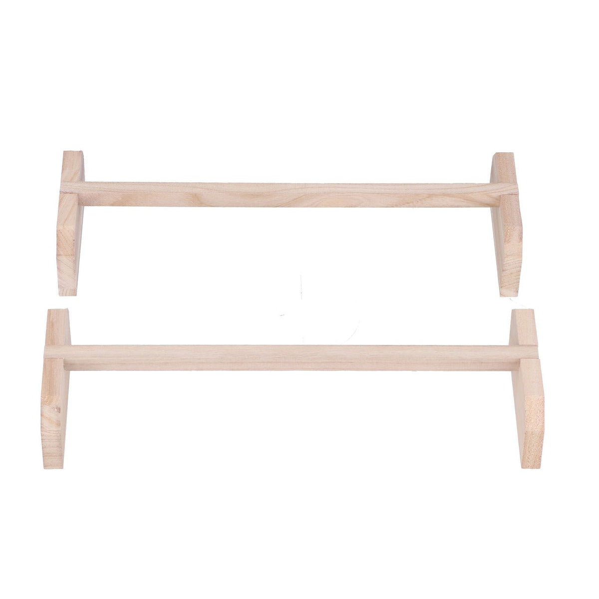 2 Set Chicken Wooden Perches Large Wooden Bird Stand Training Hens Roosting Bar for Rooster Parrots Pet Supplies