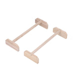 2 Set Chicken Wooden Perches Large Wooden Bird Stand Training Hens Roosting Bar for Rooster Parrots Pet Supplies - Extra Image