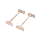 2 Set Chicken Wooden Perches Large Wooden Bird Stand Training Hens Roosting Bar for Rooster Parrots Pet Supplies - Extra Image