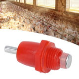 100Pcs Automatic Chicken Water Nipple 3 Way Spring Type Poultry Water Drink Waterer Feeder Farming Supplies - Extra Image