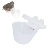 25PCS Chicken Water Bowl Hanging Drinking Bowl Automatic Poultry Drinking Cup Farming Supplies