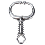 Cattle Nose Ring Stainless Steel Cattle Nose Clamp Bull Cow W Spring Nose Ring for FarmS