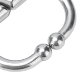 Cattle Nose Ring Stainless Steel Cattle Nose Clamp Bull Cow W Spring Nose Ring for FarmS