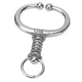 Cattle Nose Ring Stainless Steel Cattle Nose Clamp Bull Cow W Spring Nose Ring for FarmM