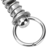 Cattle Nose Ring Stainless Steel Cattle Nose Clamp Bull Cow W Spring Nose Ring for FarmM - Extra Image
