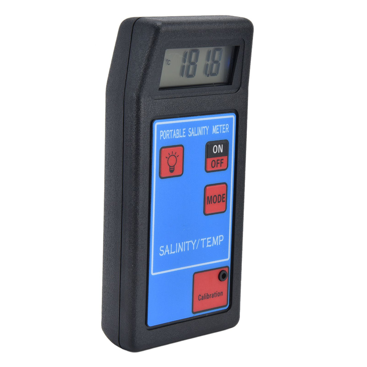 Portable Salinity TEMP Meter Multifunction Water Quality Analyzer for Aquarium Swimming Pool Aquaculture