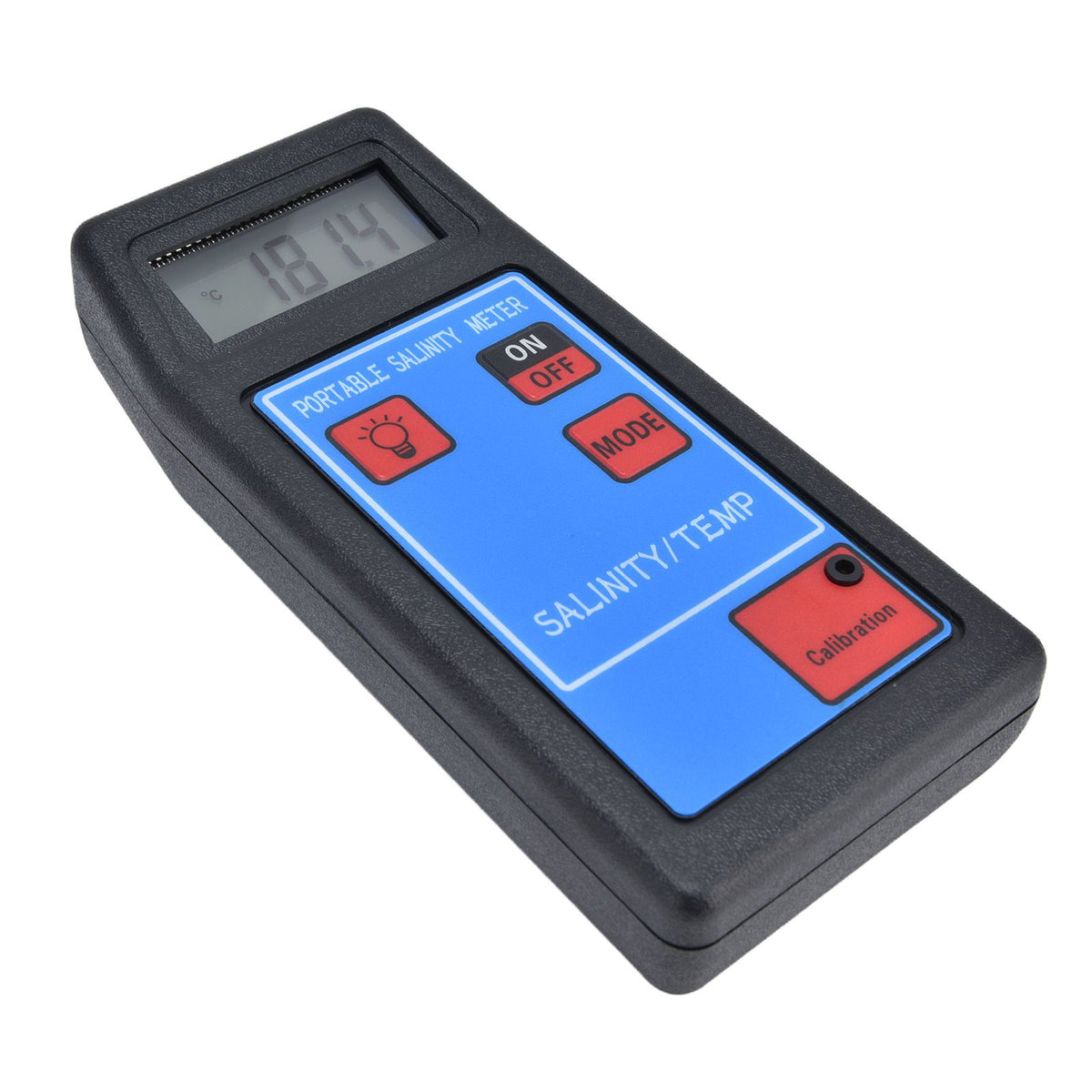 Portable Salinity TEMP Meter Multifunction Water Quality Analyzer for Aquarium Swimming Pool Aquaculture