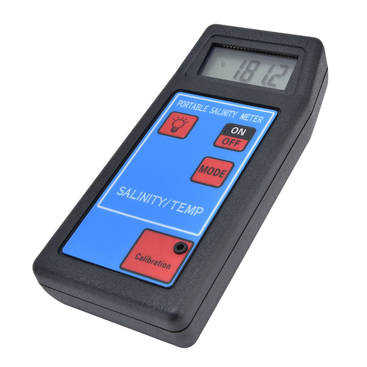 Portable Salinity TEMP Meter Multifunction Water Quality Analyzer for Aquarium Swimming Pool Aquaculture