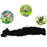 Black Anti Bird Netting Plant Tree Vegetables Protective Nylon Netting for Garden Farm Orchard 15x7.5m