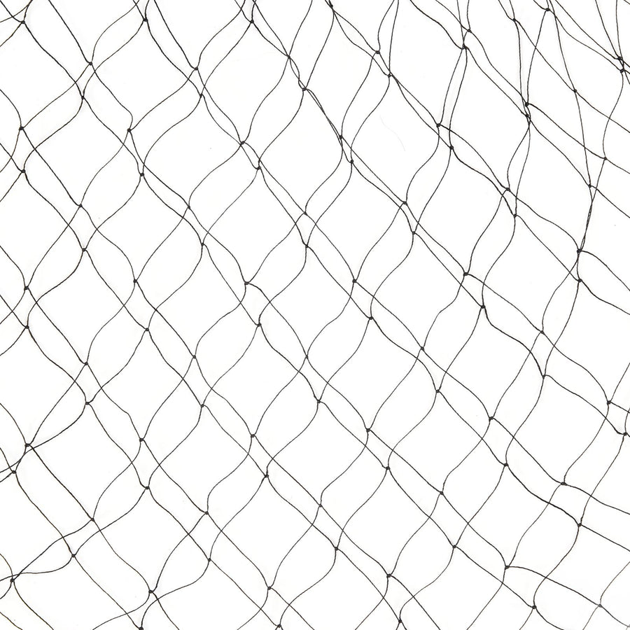 Black Anti Bird Netting Plant Tree Vegetables Protective Nylon Netting for Garden Farm Orchard 15x7.5m