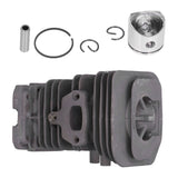40mm Cylinder Piston Kit Replacement Chainsaw Accessory Parts Fit for Husqvarna 136 137 141 142 - Low Angle