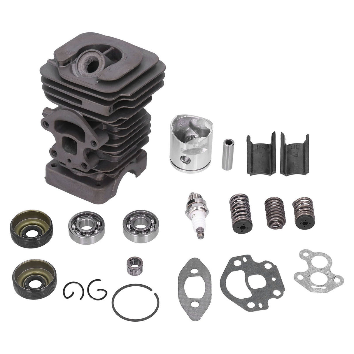 39mm Cylinder Piston Kit Chainsaw Cylinder Needle Bearing Spring Set for Husqvarna 235 236 236E 240 240E