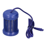 Hydrotherapy Ion Head Detachable Washable Foot Bath Ion Head Detox Array Stainless Steel Ion HeadHerba Blue Double Hole