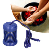 Hydrotherapy Ion Head Detachable Washable Foot Bath Ion Head Detox Array Stainless Steel Ion HeadHerba Blue Double Hole - Extra Image