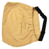 Orchard Picking Bag Waist Hanging Adjustable Oxford Cloth Harvesting Apron for Outdoor GardenKhaki - Top-Down View