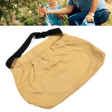 Orchard Picking Bag Waist Hanging Adjustable Oxford Cloth Harvesting Apron for Outdoor GardenKhaki - Extra Image