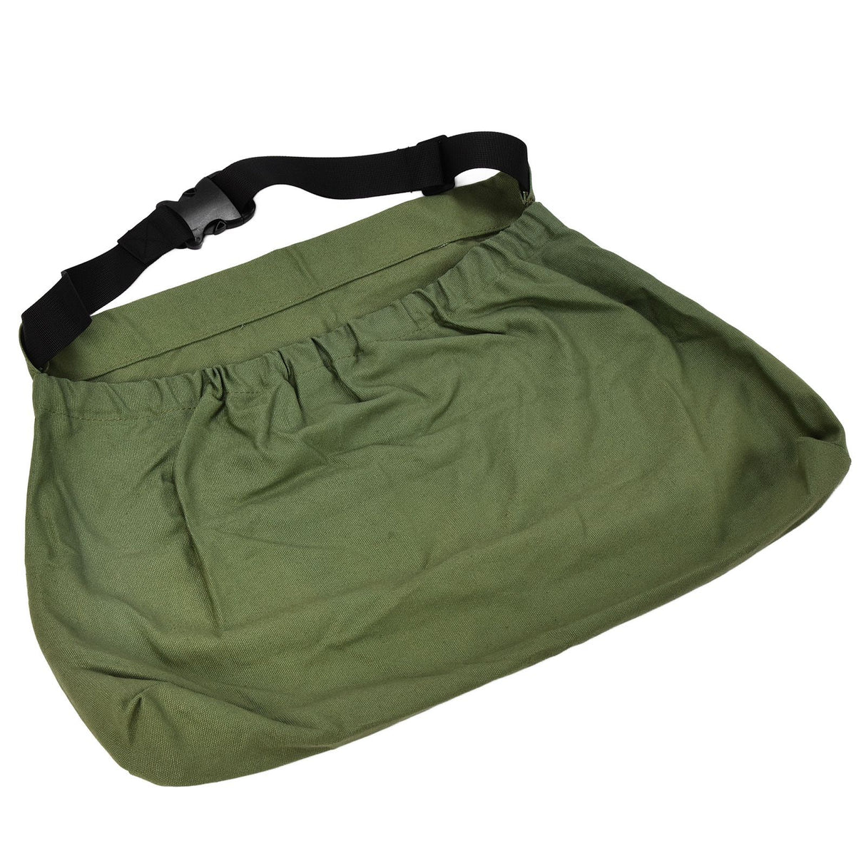 Orchard Picking Bag Waist Hanging Adjustable Oxford Cloth Harvesting Apron for Outdoor GardenMilitary Green