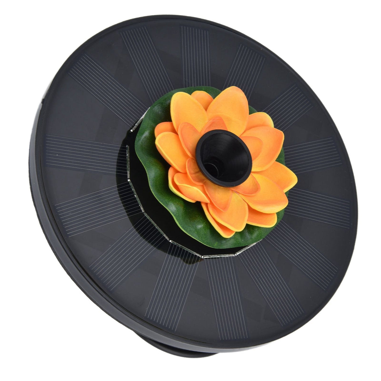 Lotus Solar Fountain Water Pump Floating Mini Solar Powered Water Fountain for Birdbaths Garden Pond Pool Outdoor1
