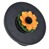 Lotus Solar Fountain Water Pump Floating Mini Solar Powered Water Fountain for Birdbaths Garden Pond Pool Outdoor1 - Side View